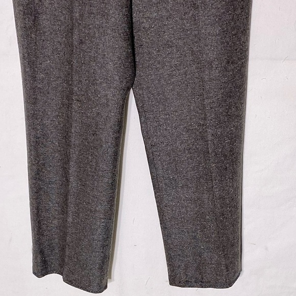 Pendleton Brown Wool Lambswool and Silk Blend Trousers Pants 14 - Picture 2 of 16